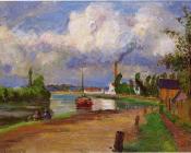 卡米耶 毕沙罗 : Landscape of the Oise